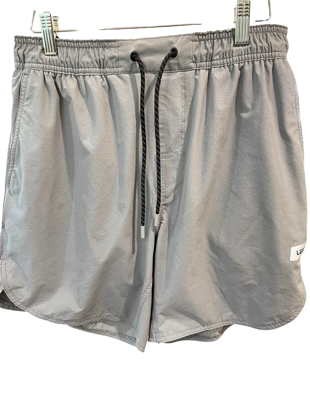 Legends Luka Athletic Short With Liner SZ L Medium Grey 7” Inseam